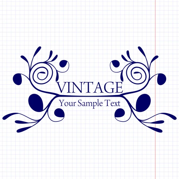 Vintage background — Stock Vector