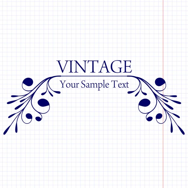 Vintage background — Stock Vector