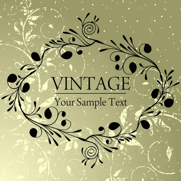 Vintage background — Stock Vector