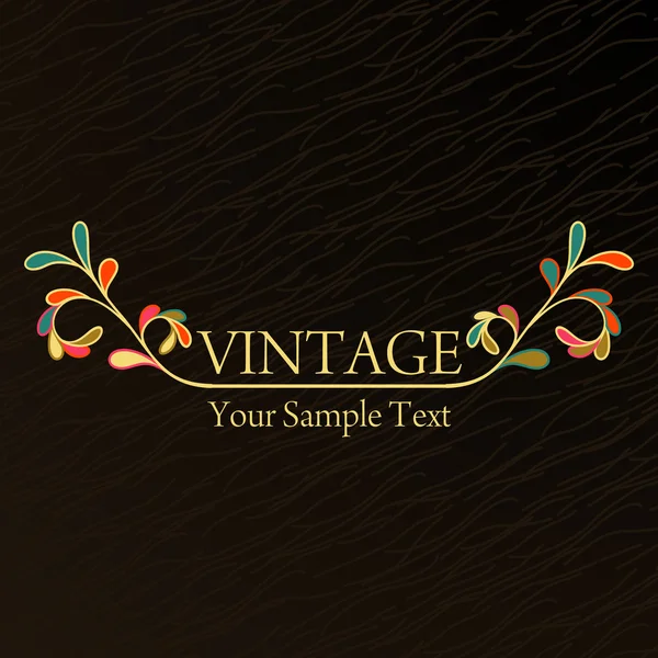 Vintage background — Stock Vector