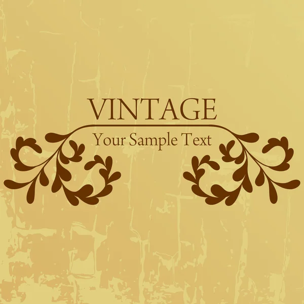 Vintage background — Stock Vector