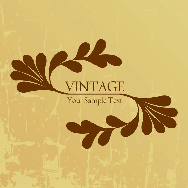 Vintage background — Stock Vector