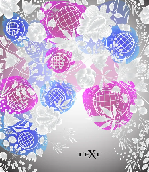 Floral background — Stock Vector