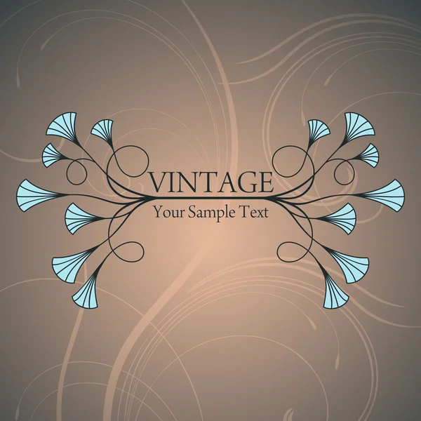 Fundo vintage — Vetor de Stock