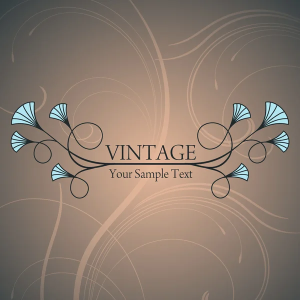 Vintage background — Stock Vector