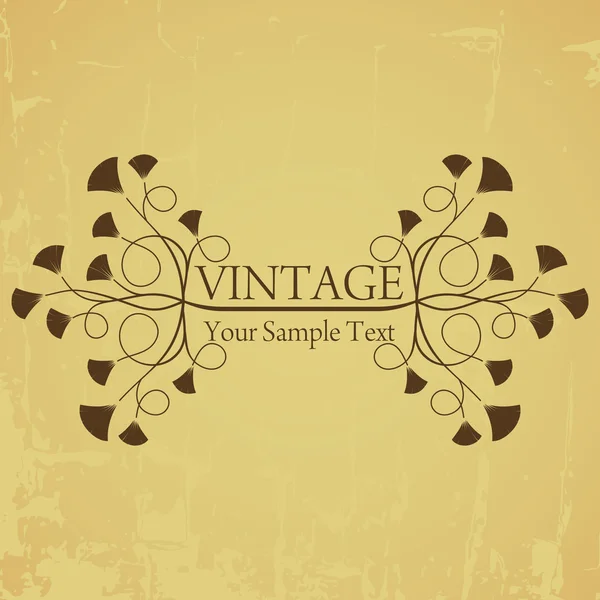 Vintage background — Stock Vector