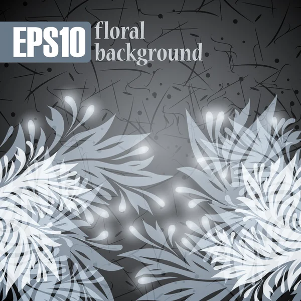 Fundo floral — Vetor de Stock