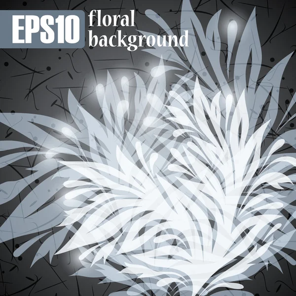 Fondo floral — Vector de stock