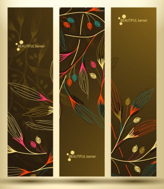 çiçek desenli ile banner