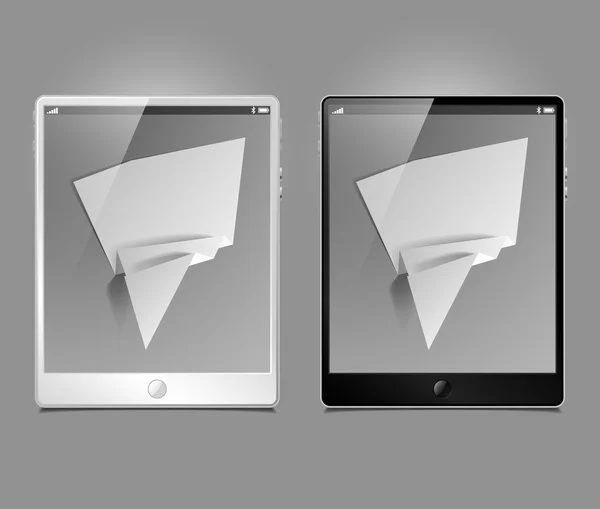 Tablet pc, modelo vectorial — Vector de stock