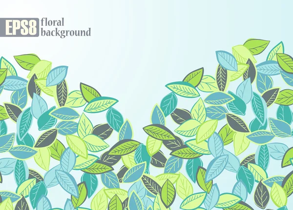 Floral background — Stock Vector