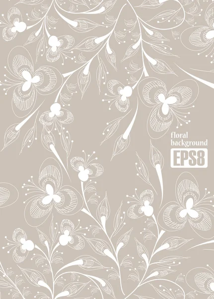 Floral background — Stock Vector