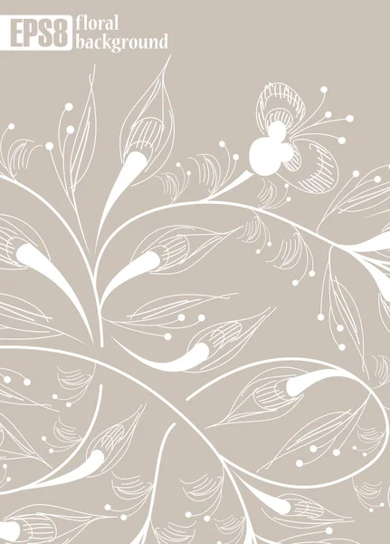 Floral background — Stock Vector