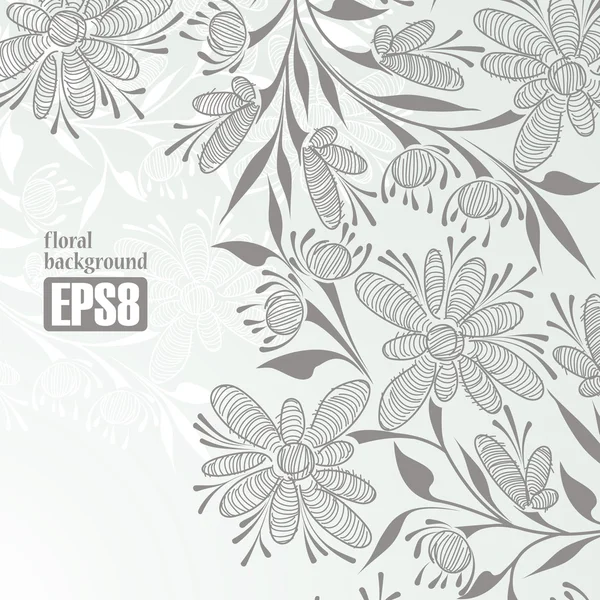 Floral background — Stock Vector