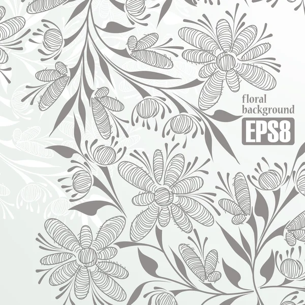 Floral background — Stock Vector