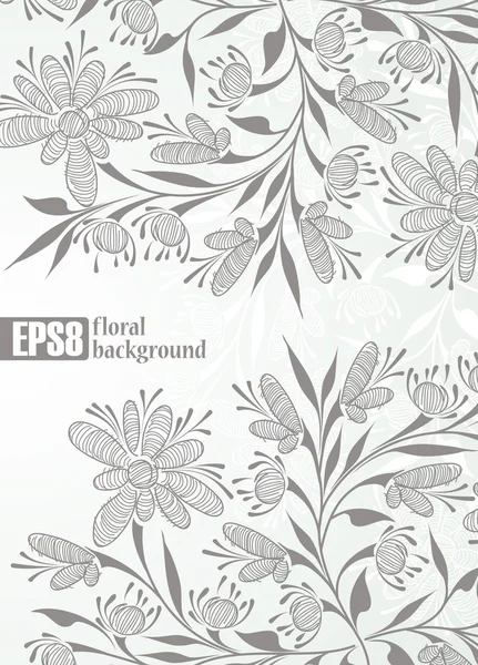 Floral background — Stock Vector