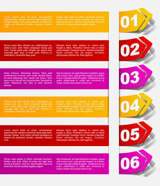 Clasificación energética en forma de pegatina — Vector de stock