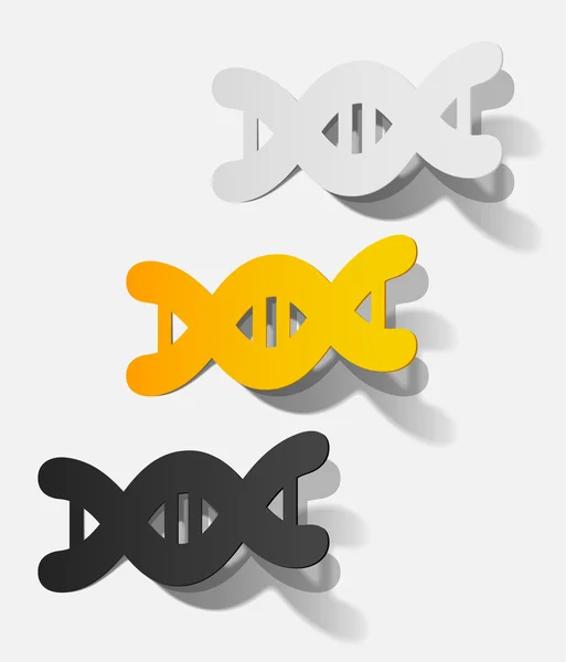 Molecuul sticker — Stockvector