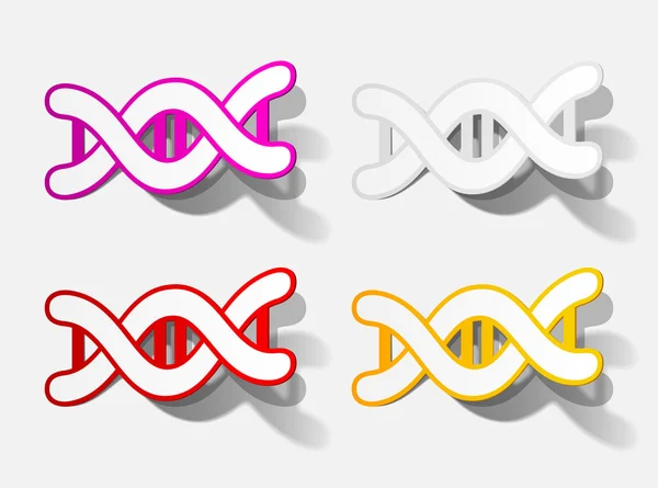 分子贴纸 — 图库矢量图片