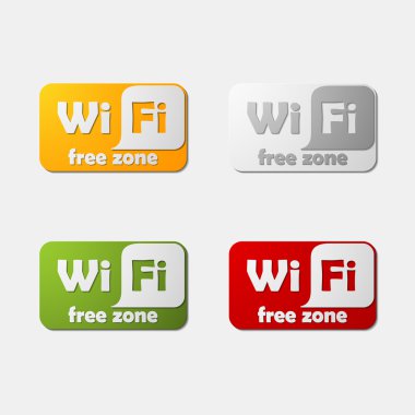 serbest bölge wi-fi, sticker