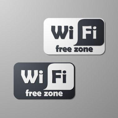 serbest bölge wi-fi, sticker