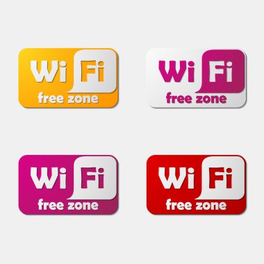 serbest bölge wi-fi, sticker