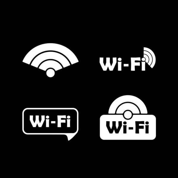 Вільна зона wi-fi, наклейка — стоковий вектор