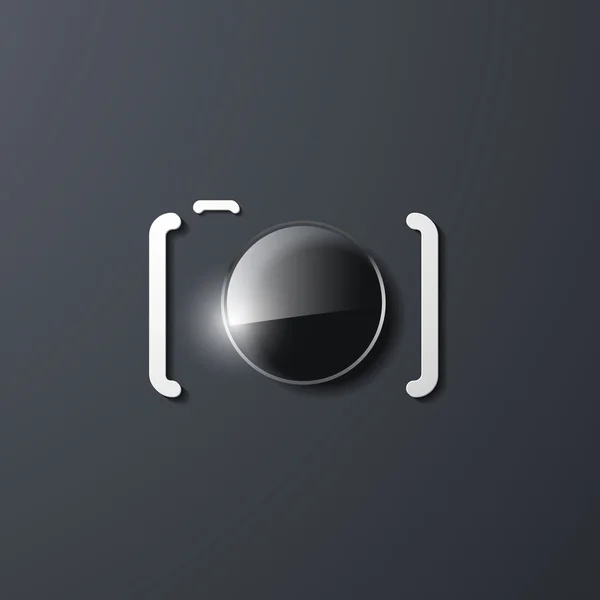 Foto camera pictogram — Stockvector