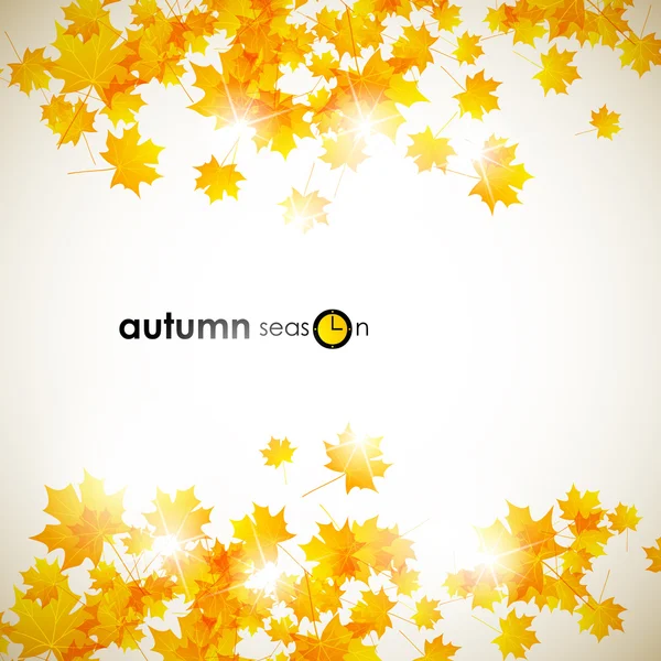 Autumn background — Stock Vector