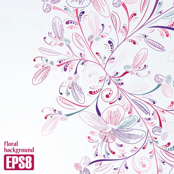 Fundo floral —  Vetores de Stock