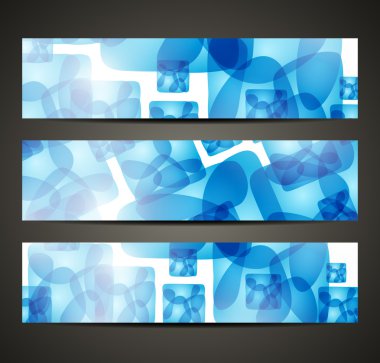 afiş soyut desen ile