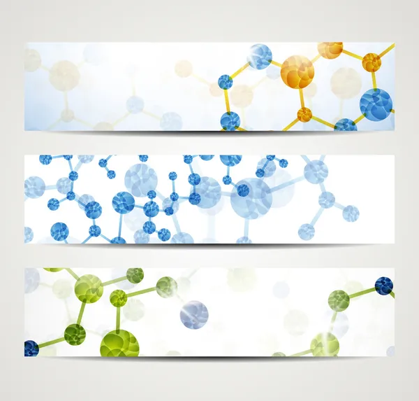 Dna banner — Stock Vector