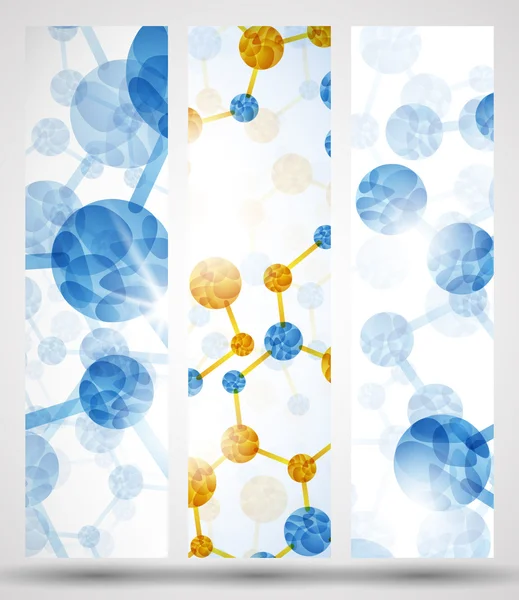 Dna 横幅 — 图库矢量图片