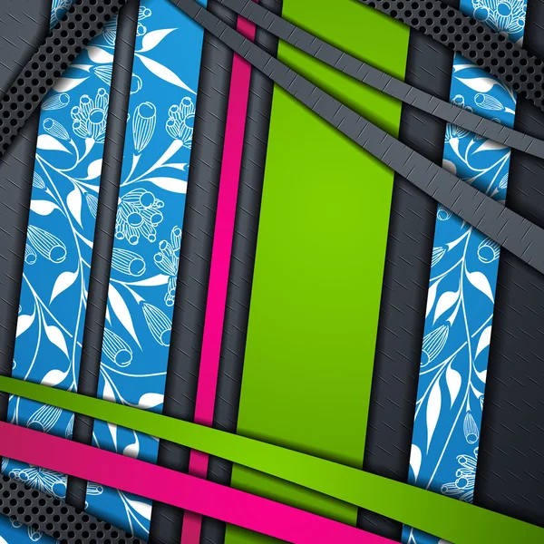 Fondo abstracto multicapa — Vector de stock