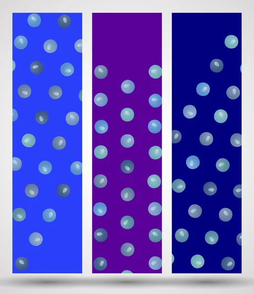 Banner mit abstraktem Muster — Stockvektor