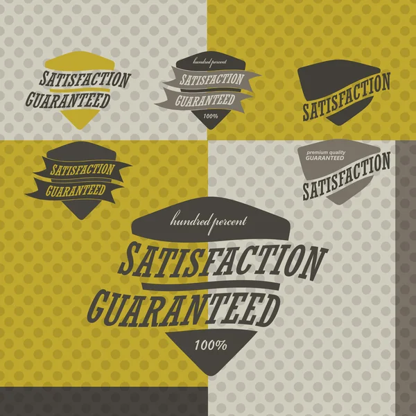 Vintage Retro Icons And Labels — Stock Vector