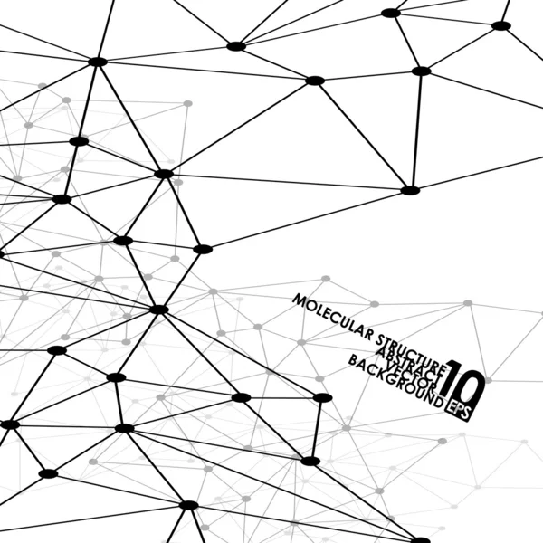 Abstracte achtergrond van dna — Stockvector