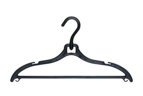 Clothes hanger on white background. — Stock Photo, Image