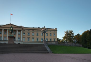 Oslo, Norveç Kraliyet Sarayı.