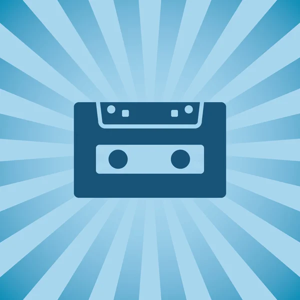 Retro Poster Audio Kassette. — Stockvektor