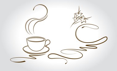 soyut café tasarımı