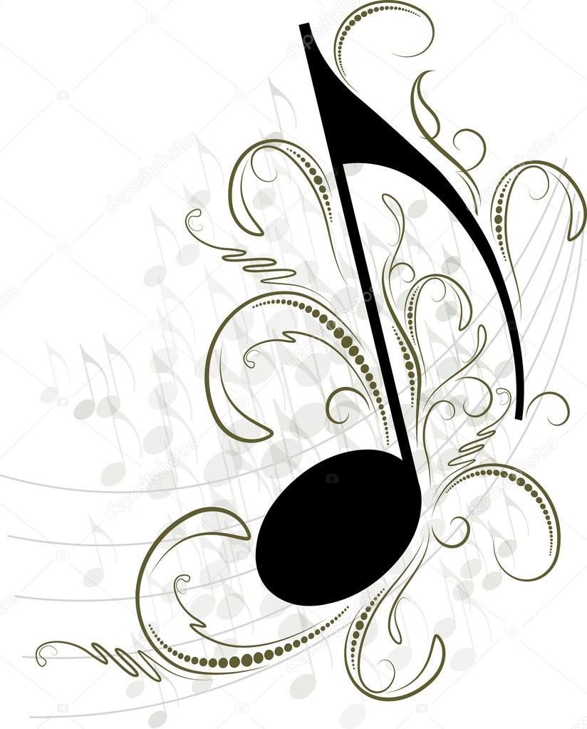 Music note for your design.