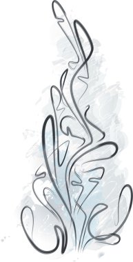 eski püskü arka planda soyut Şubesi