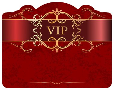 VIP tasarım. vektör çizim.