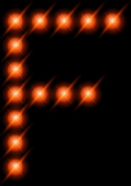 LED harfler.