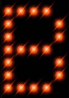 LED harfler.