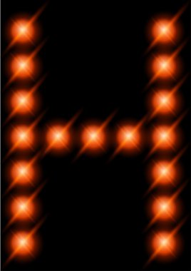 LED harfler.