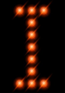 LED harfler.