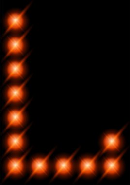 LED harfler.
