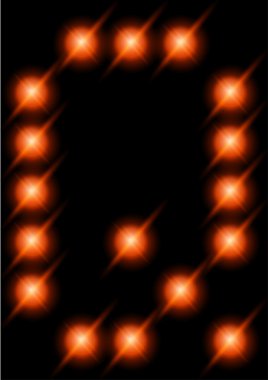 LED harfler.